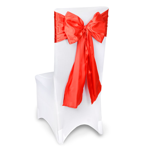 Red Chair Sashes Event Planners Surrey