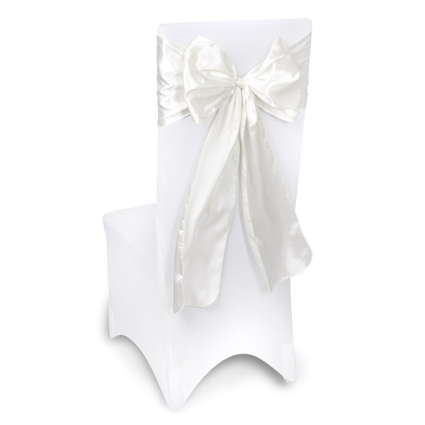 White Chair Sashes Event Planners Surrey